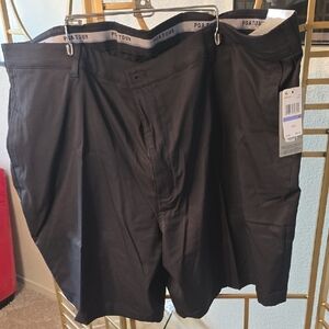 PGA Tour Men's Athletic Shorts - Black